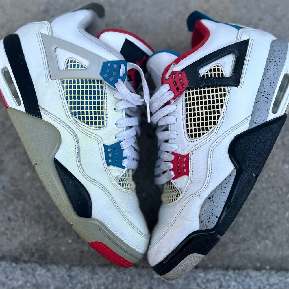 Nike AirJordan Retro 4 “Top 3” size 10